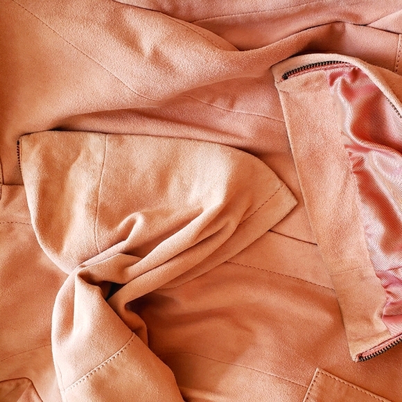 Nordstrom collection suede jacket, US 2 - Picture 13 of 15